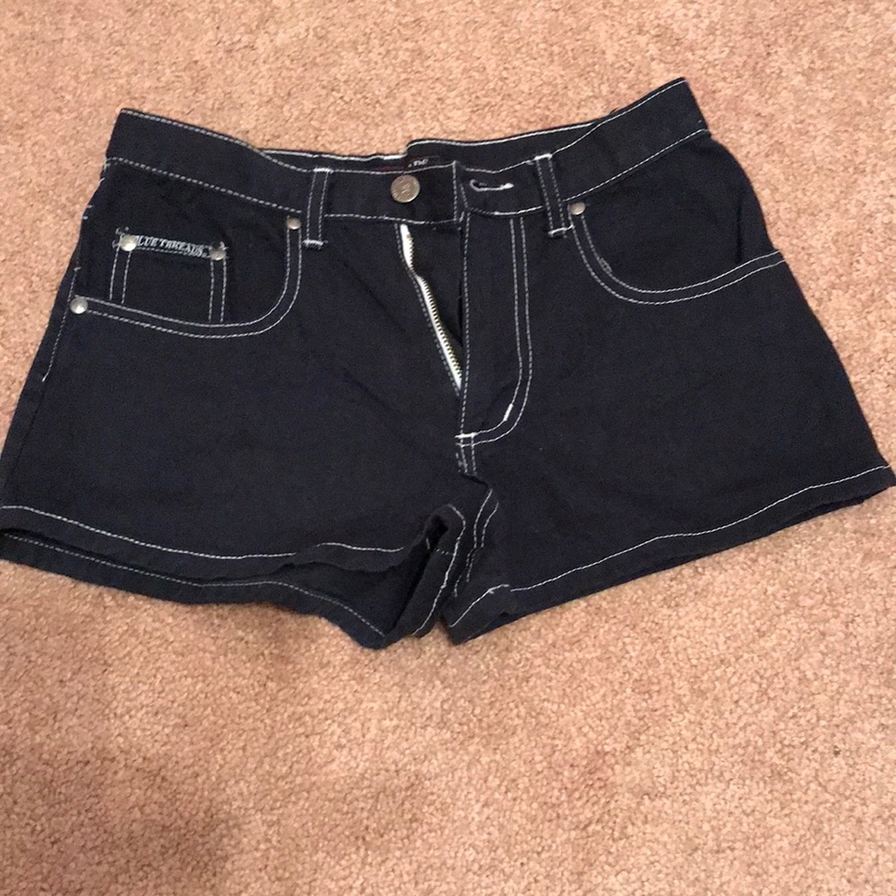 Juniors Denim Blue Jean Shorts